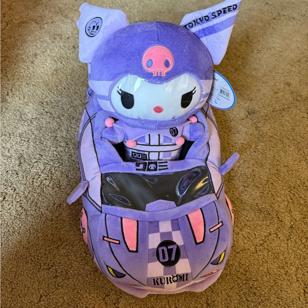 Kid Robot- Sanrio Kuromi Plush Racing Series